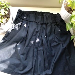 Banana Republic Lined Crinkle Mini Skirt *POCKETS*